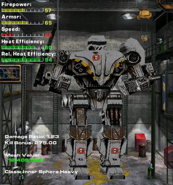 MechWarrior 4: Mercenaries - Heavy 'Mechs