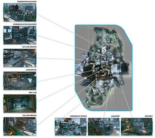 Titanfall - Обзор все карт (Вид сверху)